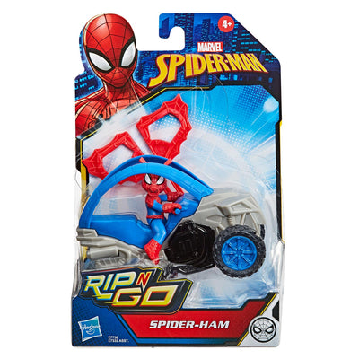 Hasbro Spider-Man Rip e Go Figura Blu