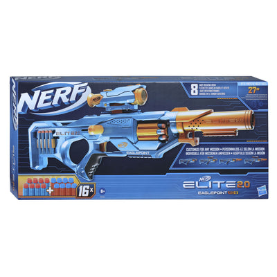 Nerf nerf 2.0 Eaglepoint rd8 blaster + 16 freccette