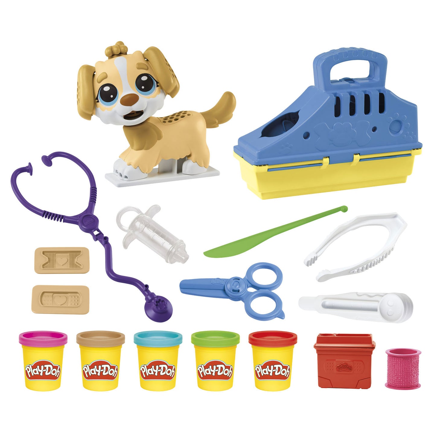 Play-doh dierenarts speelset