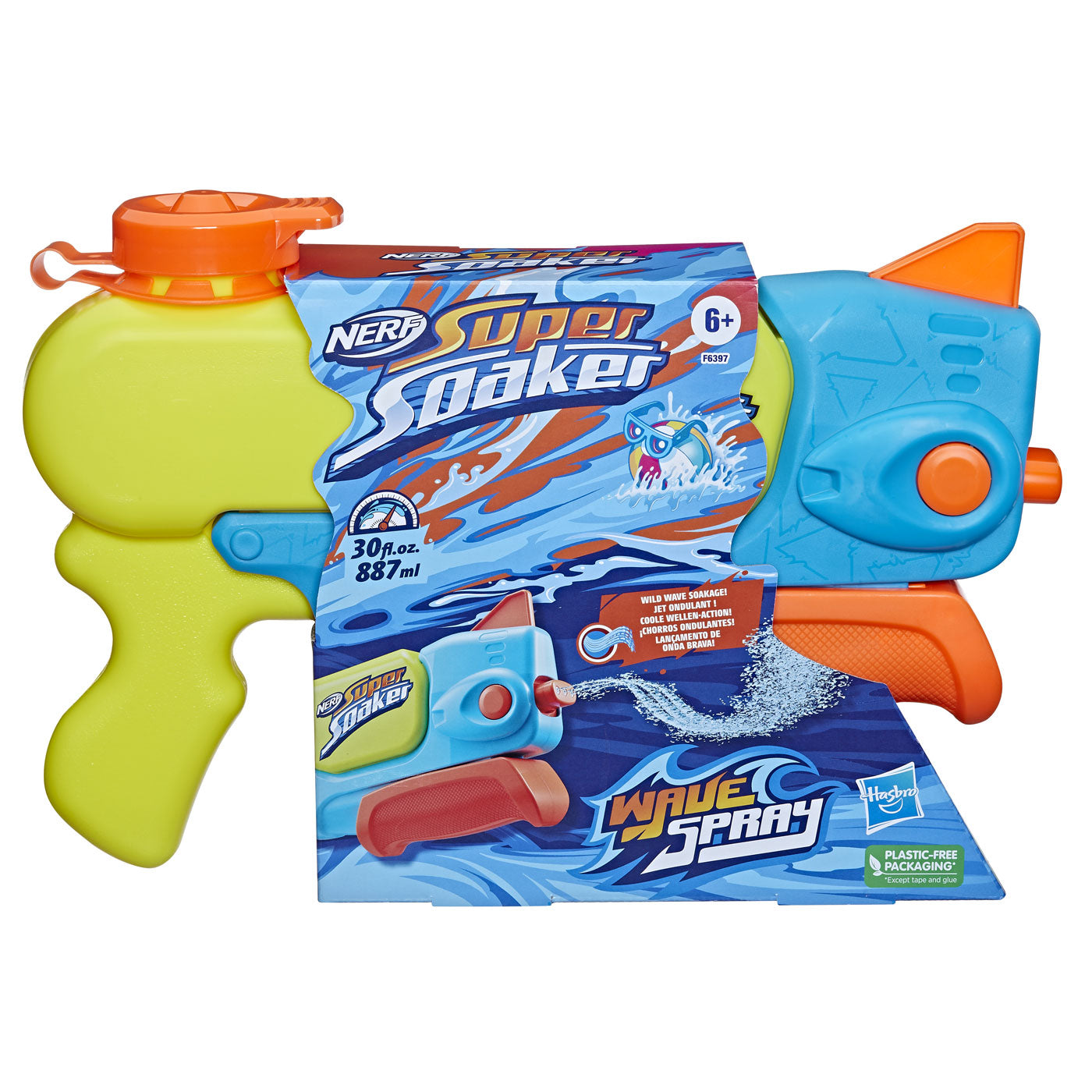 Pistola ad acqua spray per onda Super Soaker Nerf