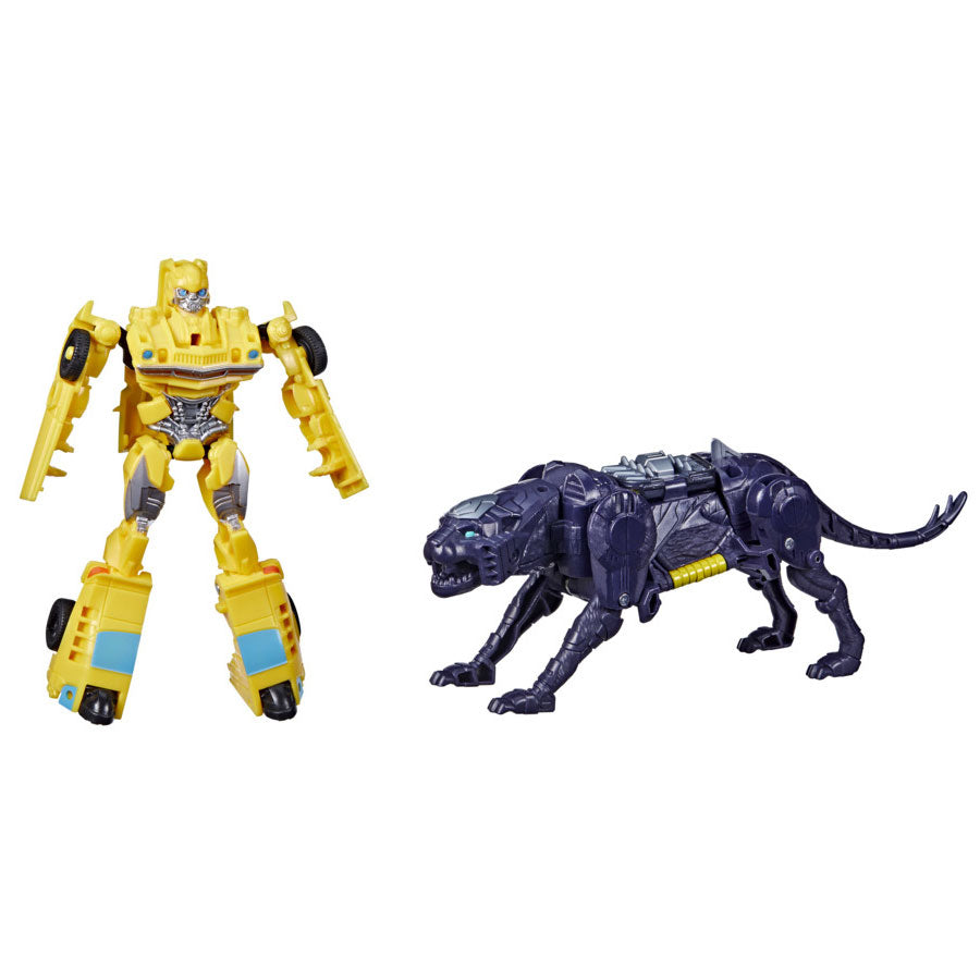 Hasbro Transformers Rise of the Beasts Figuras de acción de combinadores Bumblebee Snarlsaber