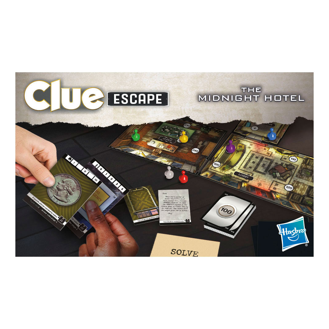 Hasbro Gaming Cluedo Vol au musée, Jeu d'enquête façon Escape Game, Jeu Hasbro Gaming Cluedo Vol au musée, Jeu d'enquête façon Escape Game, Jeu