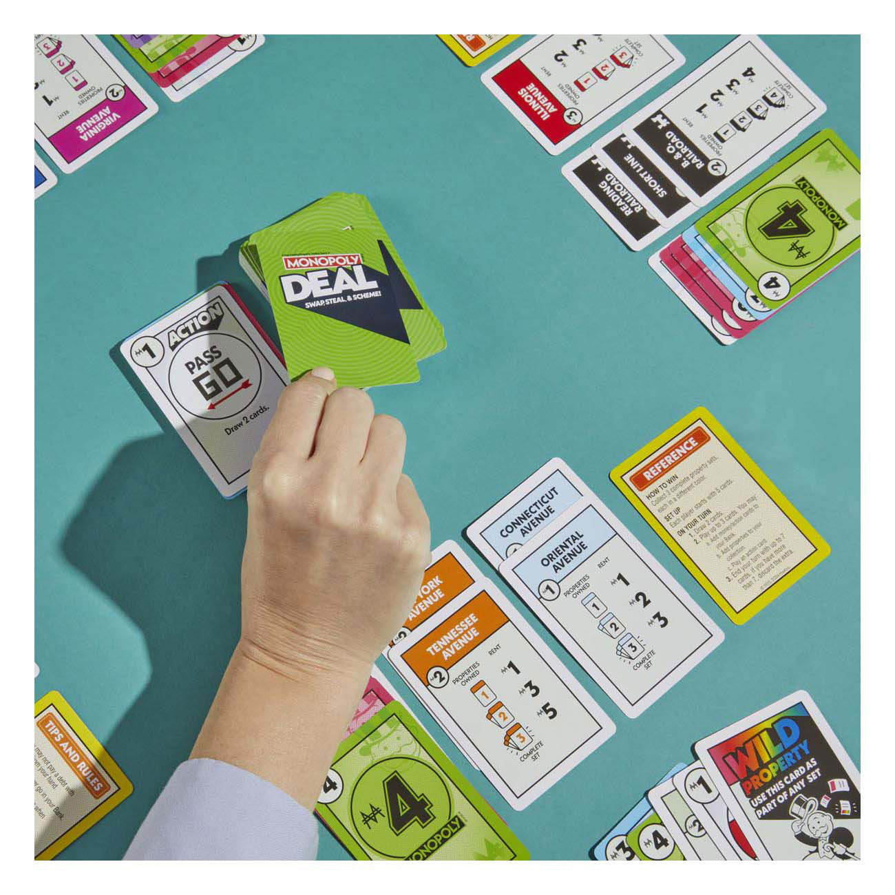 Hasbro monopoly deal kaartspel