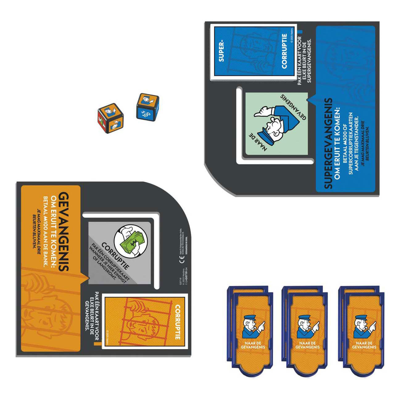Expansión de monopolio del juego ir a la cárcel