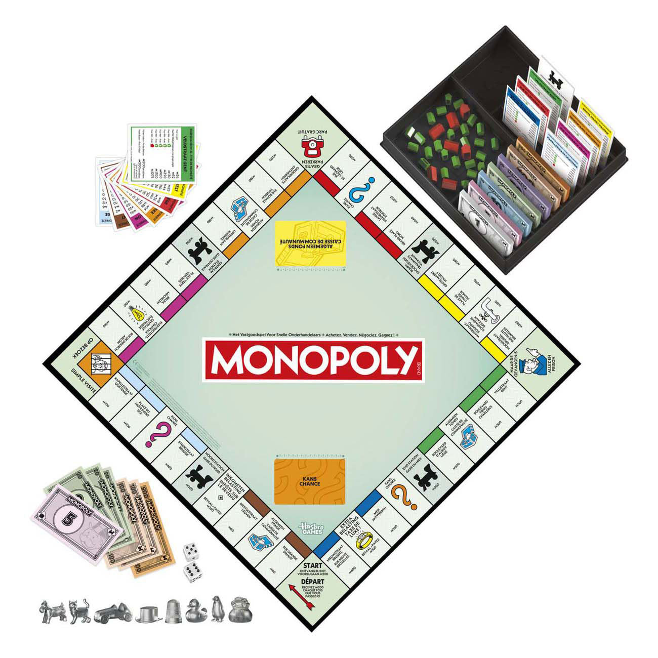 Hasbro monopoly classic nueva edición bélgica