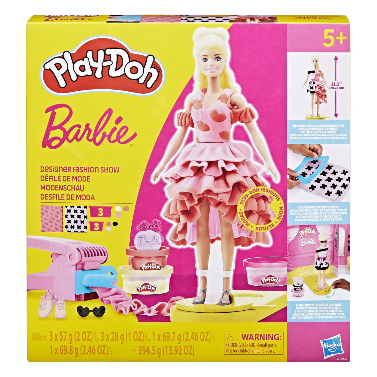 Sfilata di moda della stilista Barbie Play-doh