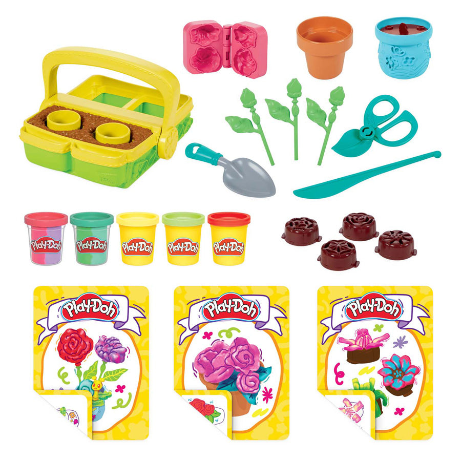 Fiori fioriti Playdoh