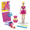 Gioca a Doh Barbie con volant e fiocchi