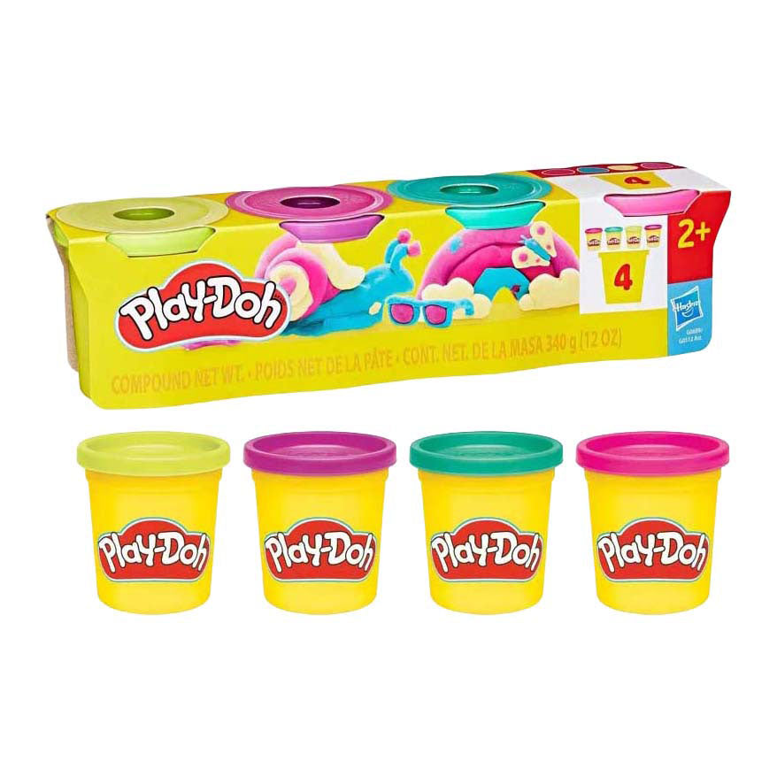 Play-doh animada - 4 vasijas de barro