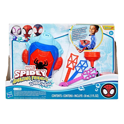 Hasbro spidey water-webs bellenblaasmachine - met bellenblaas