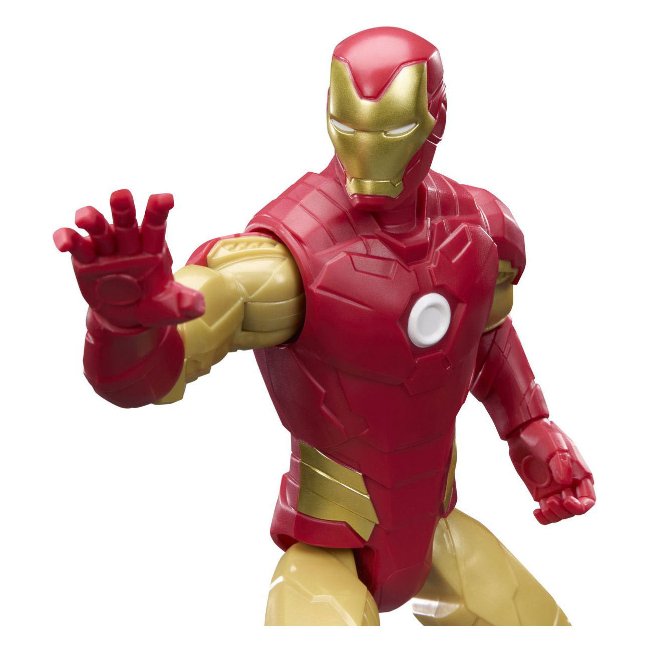 Hasbro marvel vengadores titan serie iron man jugando figura