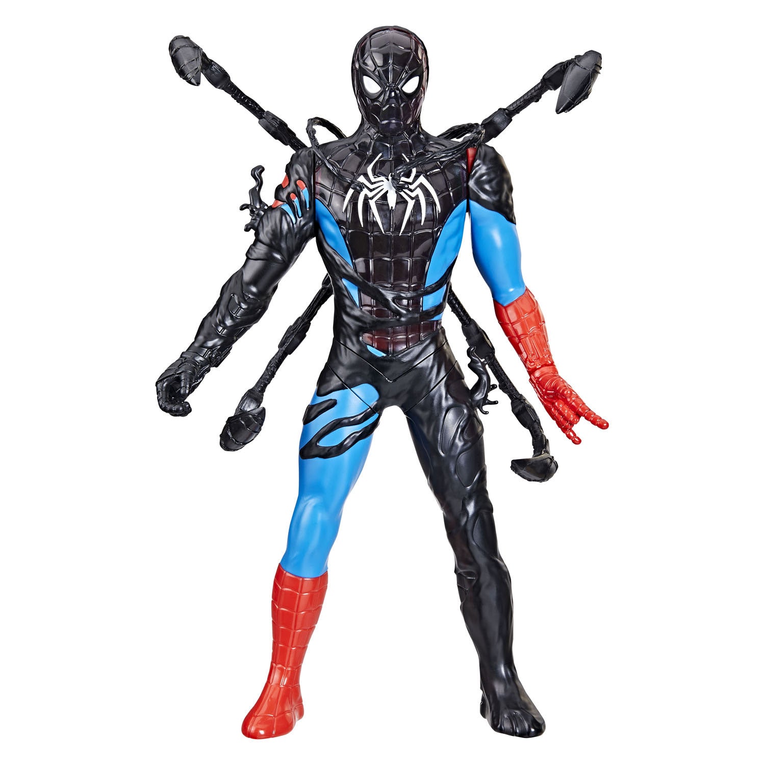 Marvel Spiderman Venom contro figura del cambio liquido