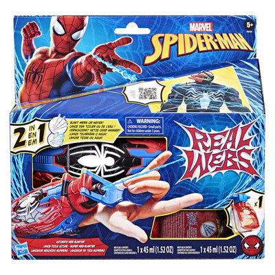 Marvel Spiderman Real Webs Ultimate Weblaster