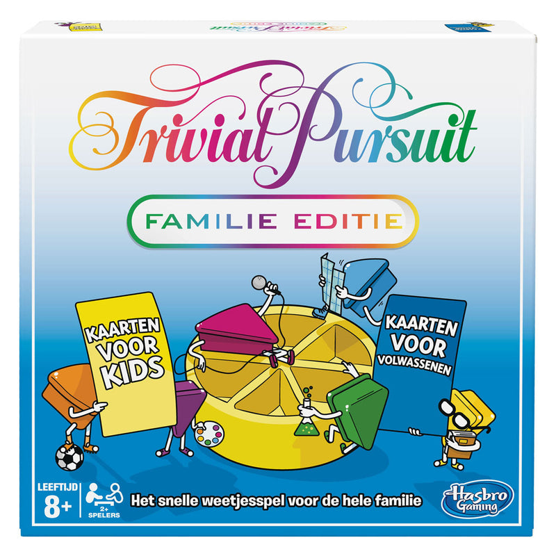 Edición familiar de búsqueda trivial de Hasbro.