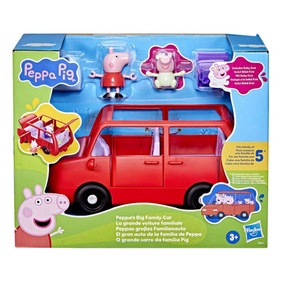 Peppa pig peppa's grote familie auto - inclusief baby evie