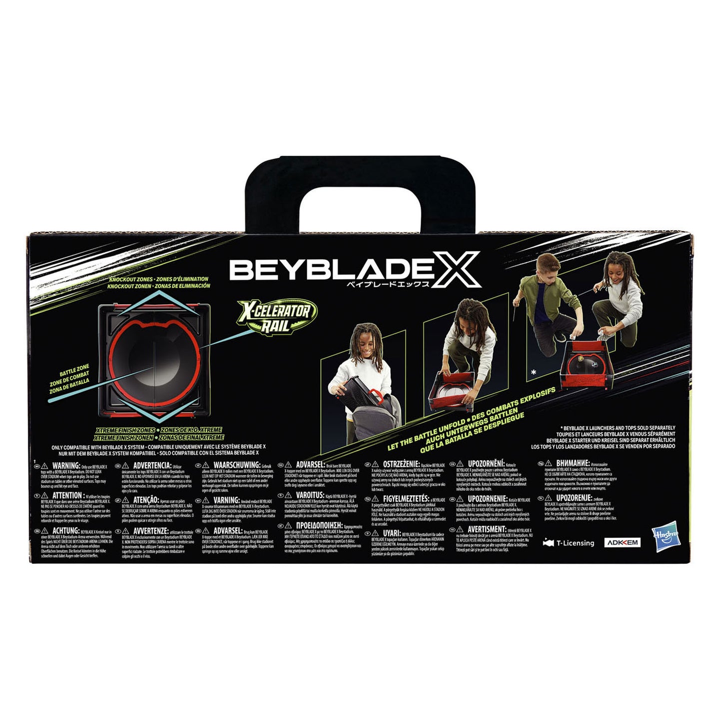 Hasbro beyblade bbx clash and carry beystadium