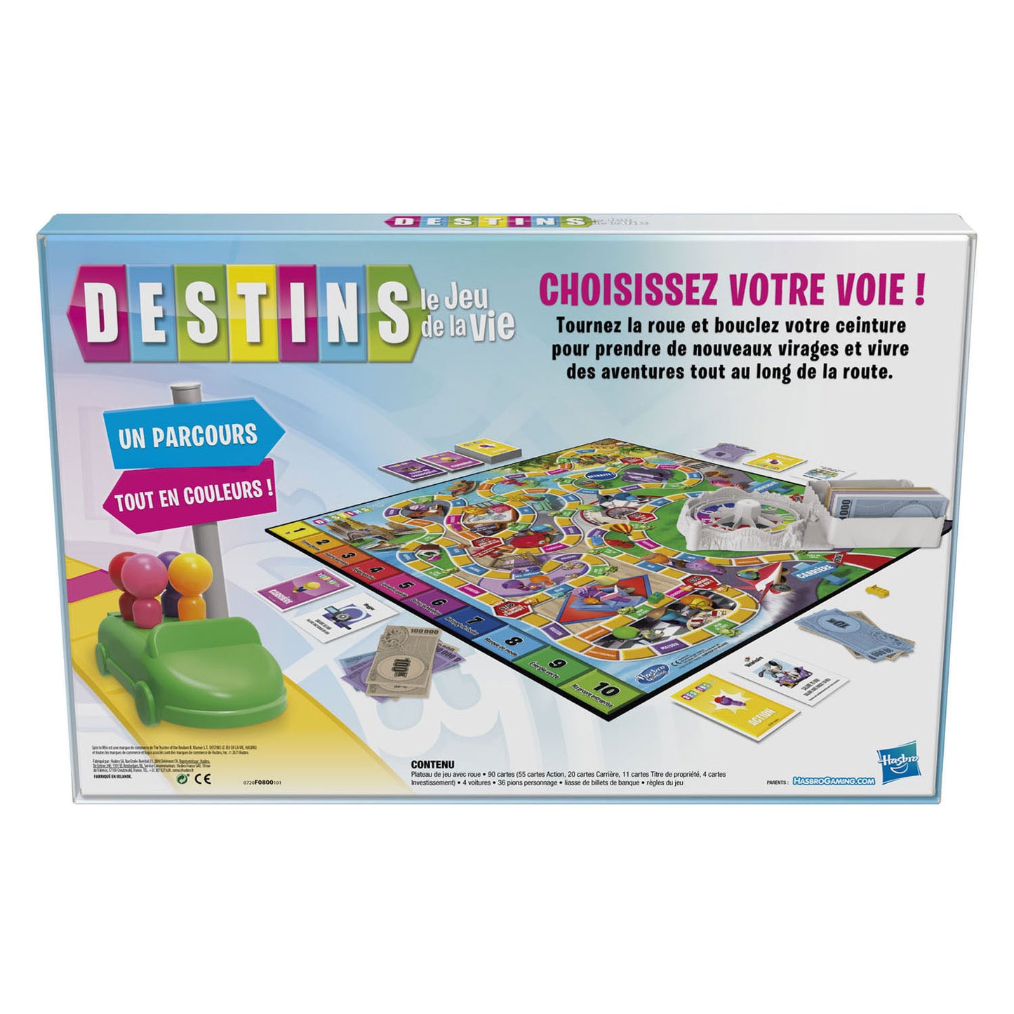 Hasbro percorso della vita brod gioco fr