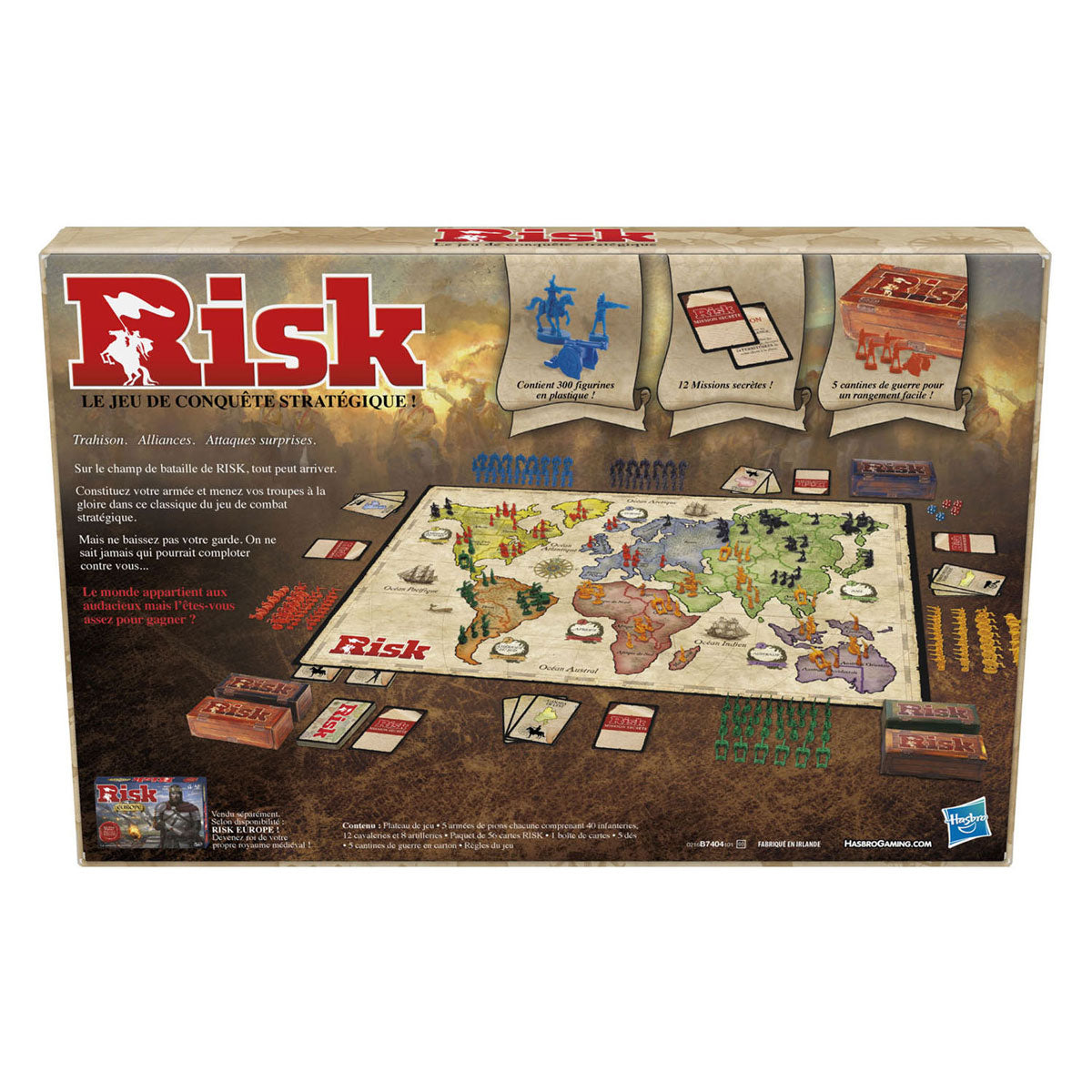 Hasbro gaming risk bordspel fr