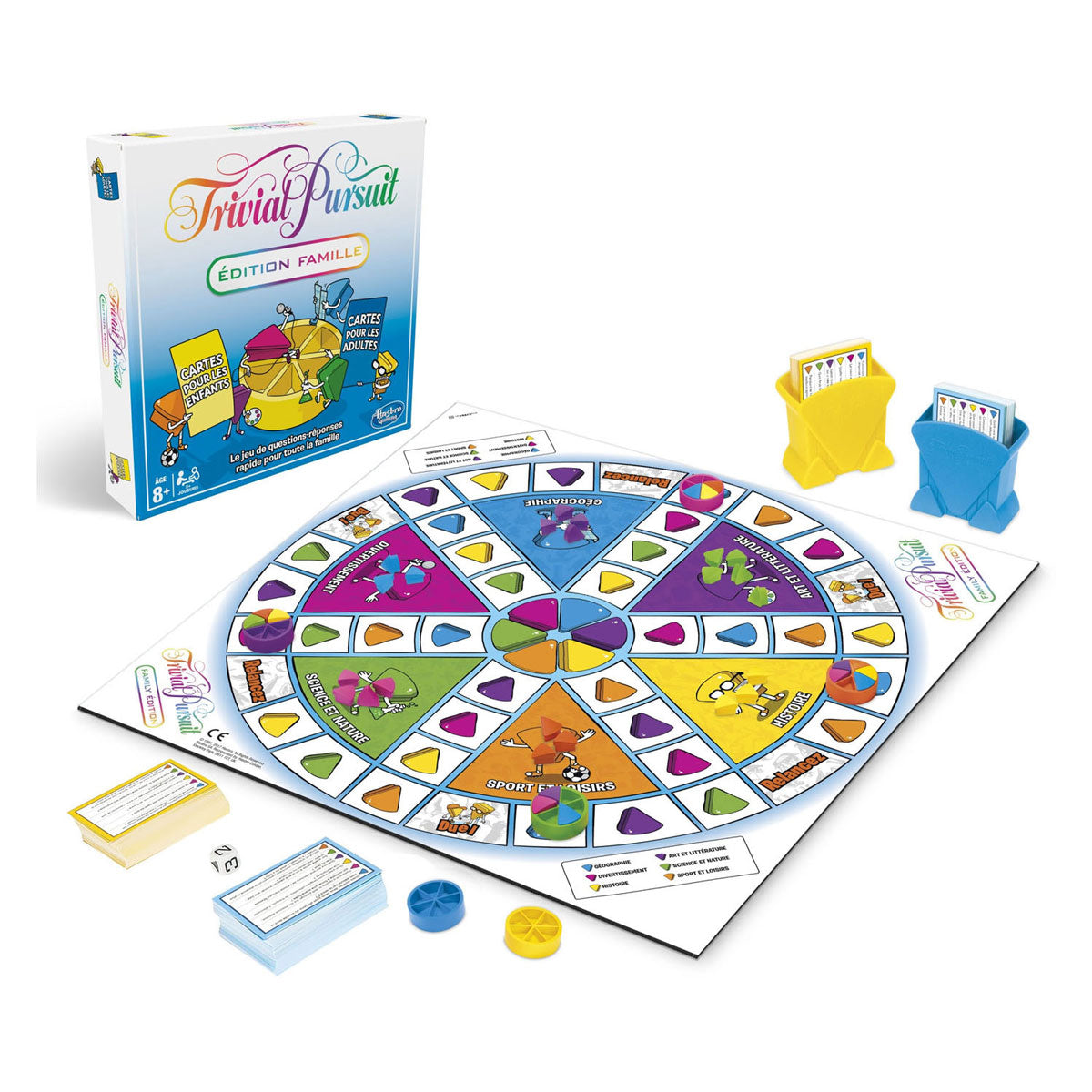Hasbro Gaming Trial Pursuit: Family Edition - Juego de mesa (Francés)