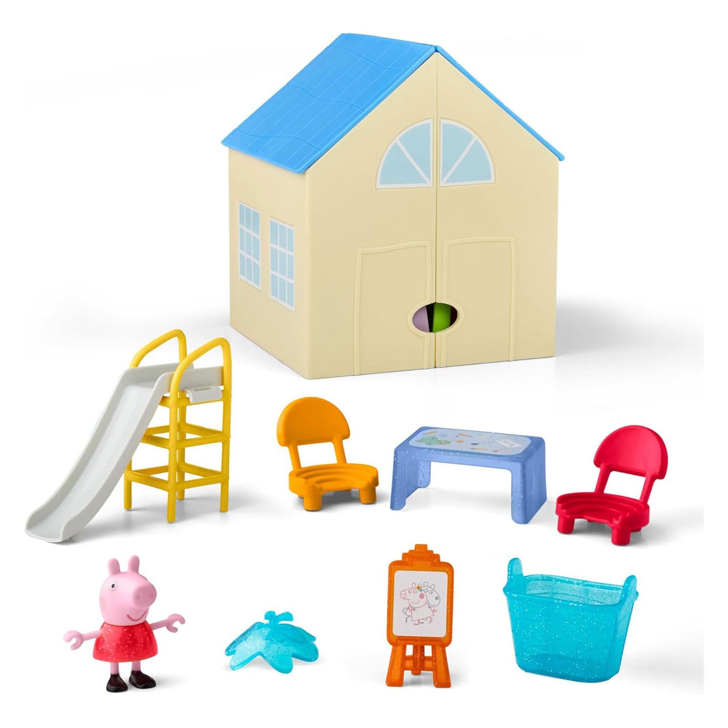 Hasbro peppa pig open klaslokaal speelset