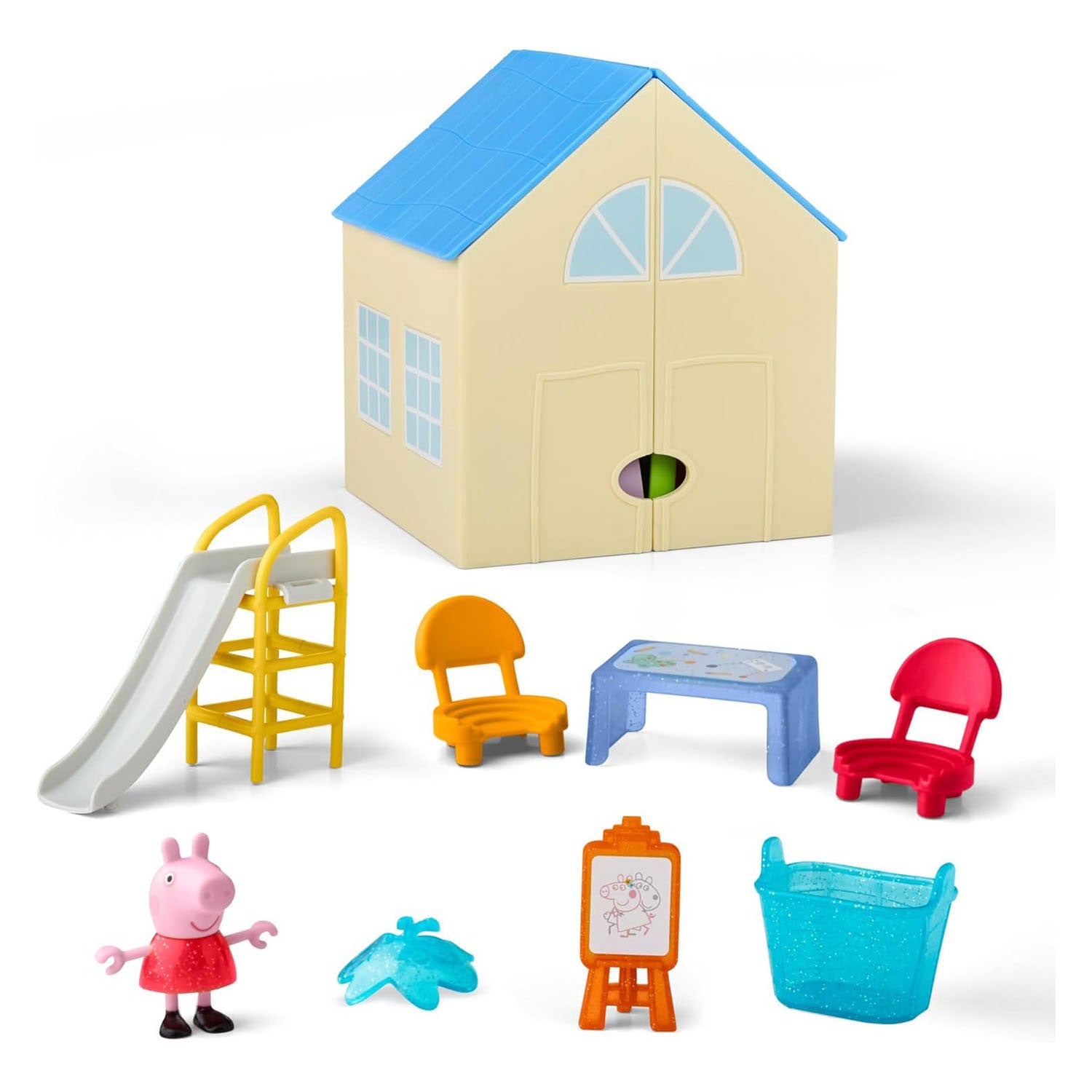 Hasbro peppa pig open klaslokaal speelset