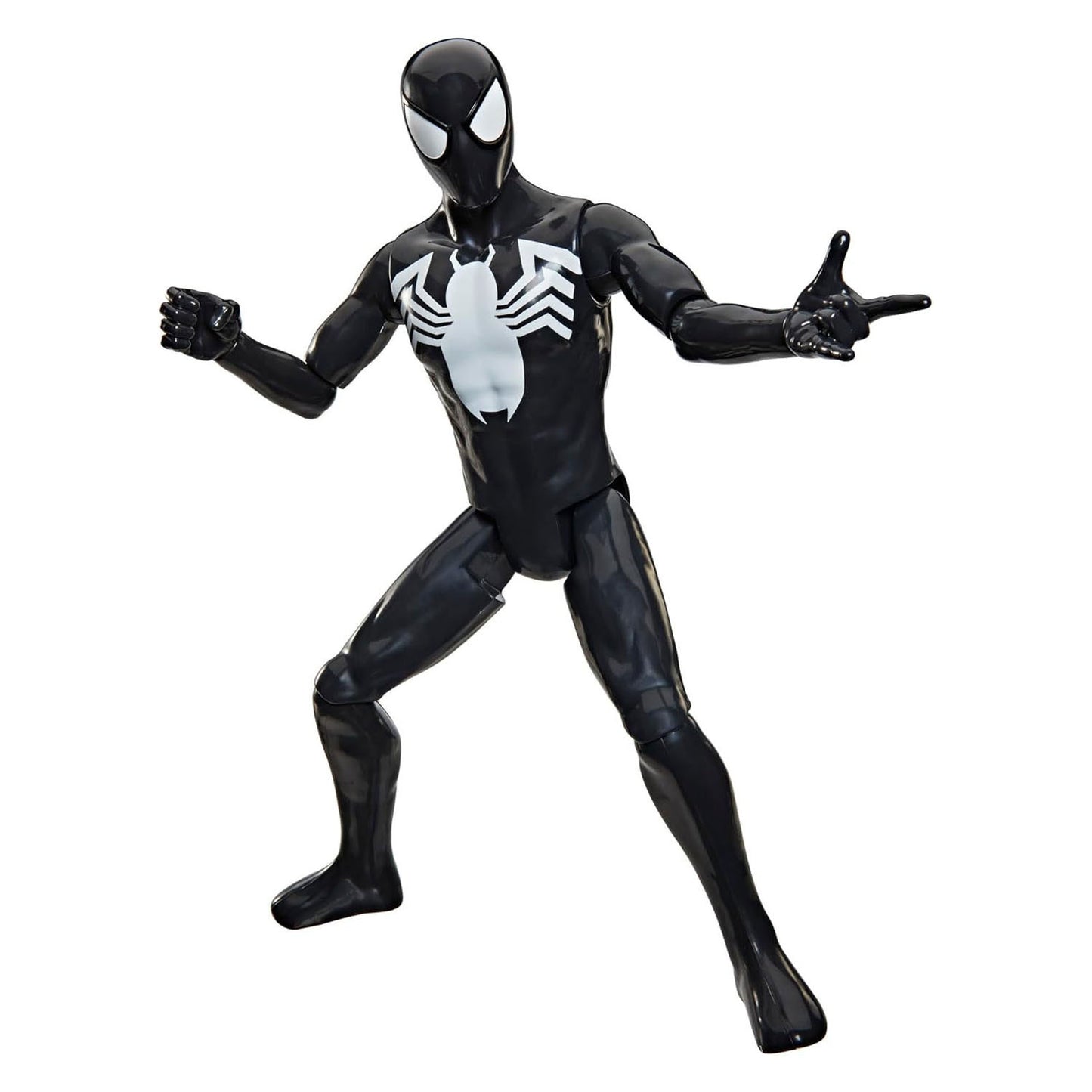 Personaggio da gioco simbionte Spiderman della serie Hasbro Marvel Spiderman Titan