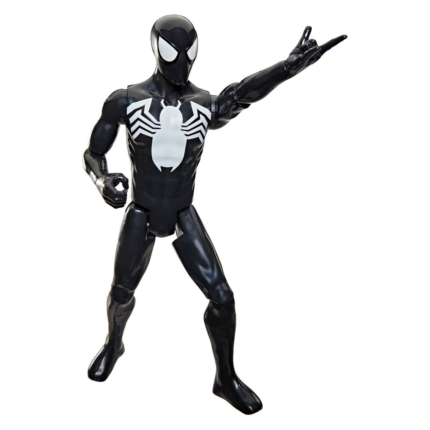 Personaggio da gioco simbionte Spiderman della serie Hasbro Marvel Spiderman Titan