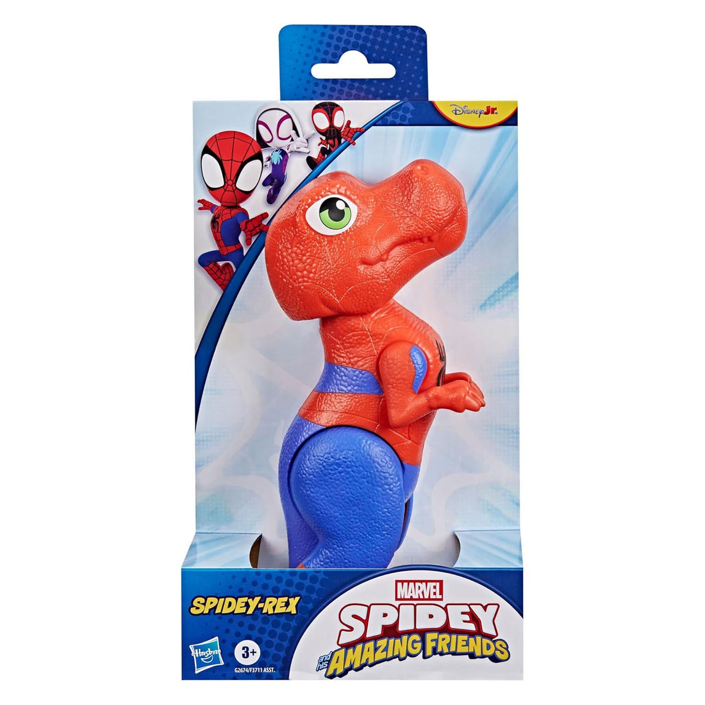 Marvel Spidey y sus increíbles amigos Spidey-Rex - figura de acción