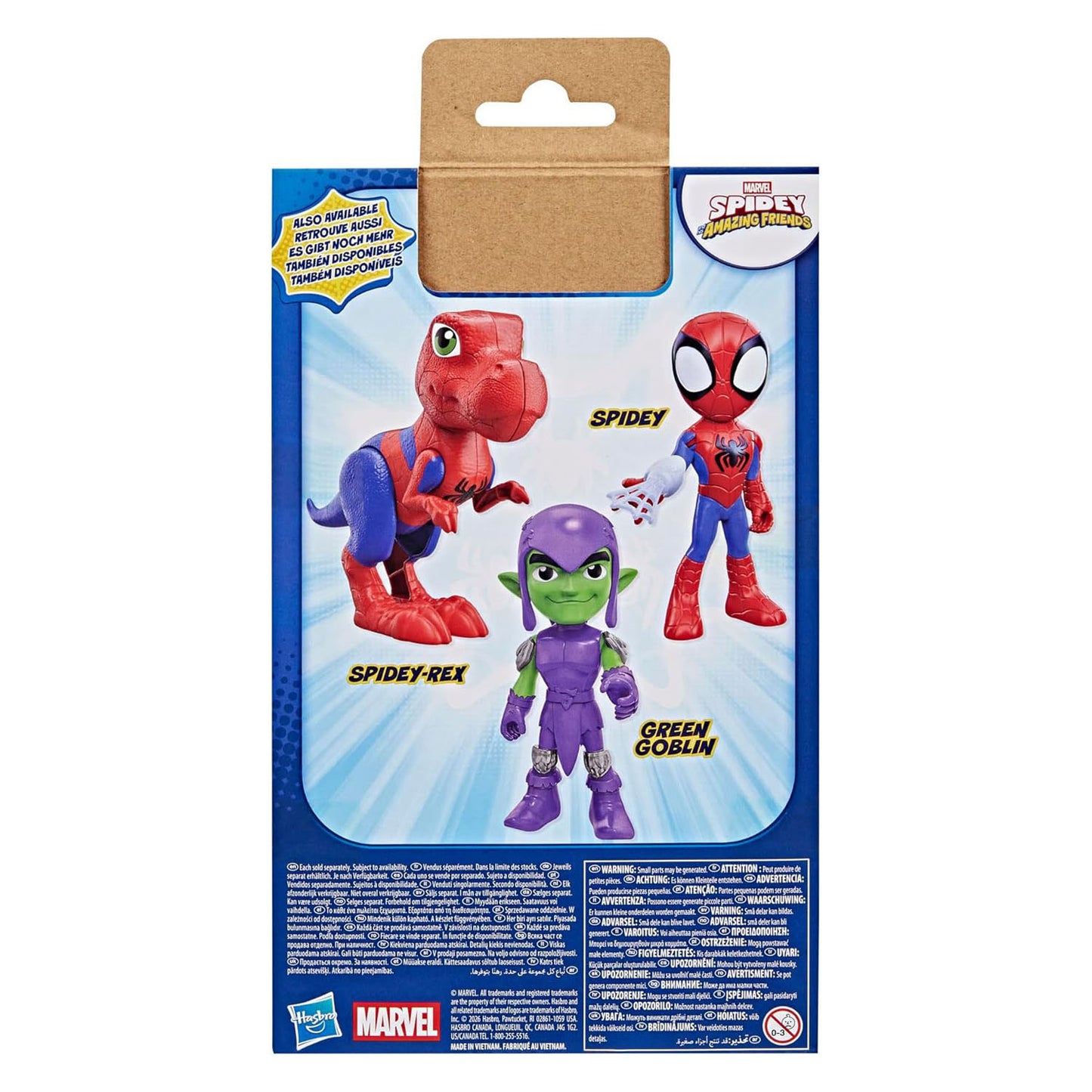Marvel Spidey y sus increíbles amigos Spidey-Rex - figura de acción