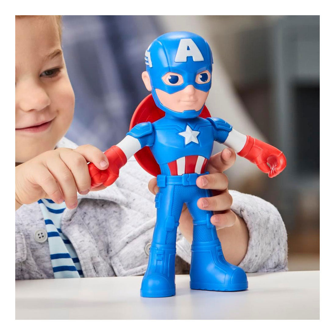 Marvel Spidey e i suoi fantastici amici Capitan America - action figure 23 cm