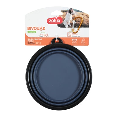 Zolux BVK Freek Ban Blue silicone pieghevole