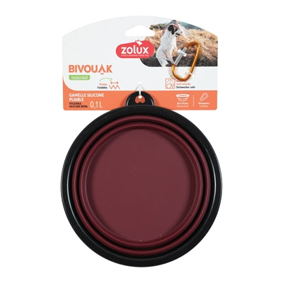 Zolux BVK Freek Ban Ban Foldibile silicone rosso