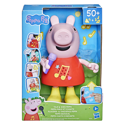 Figura interactiva peppa pig de hasbro habla y canta