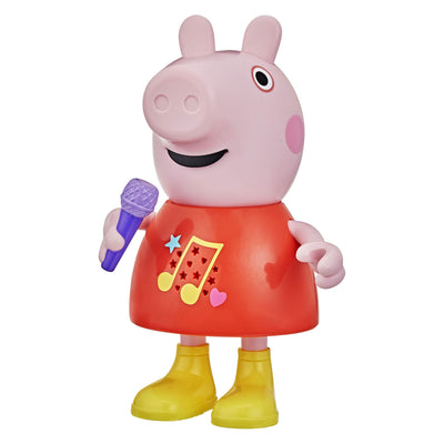Figura interactiva peppa pig de hasbro habla y canta