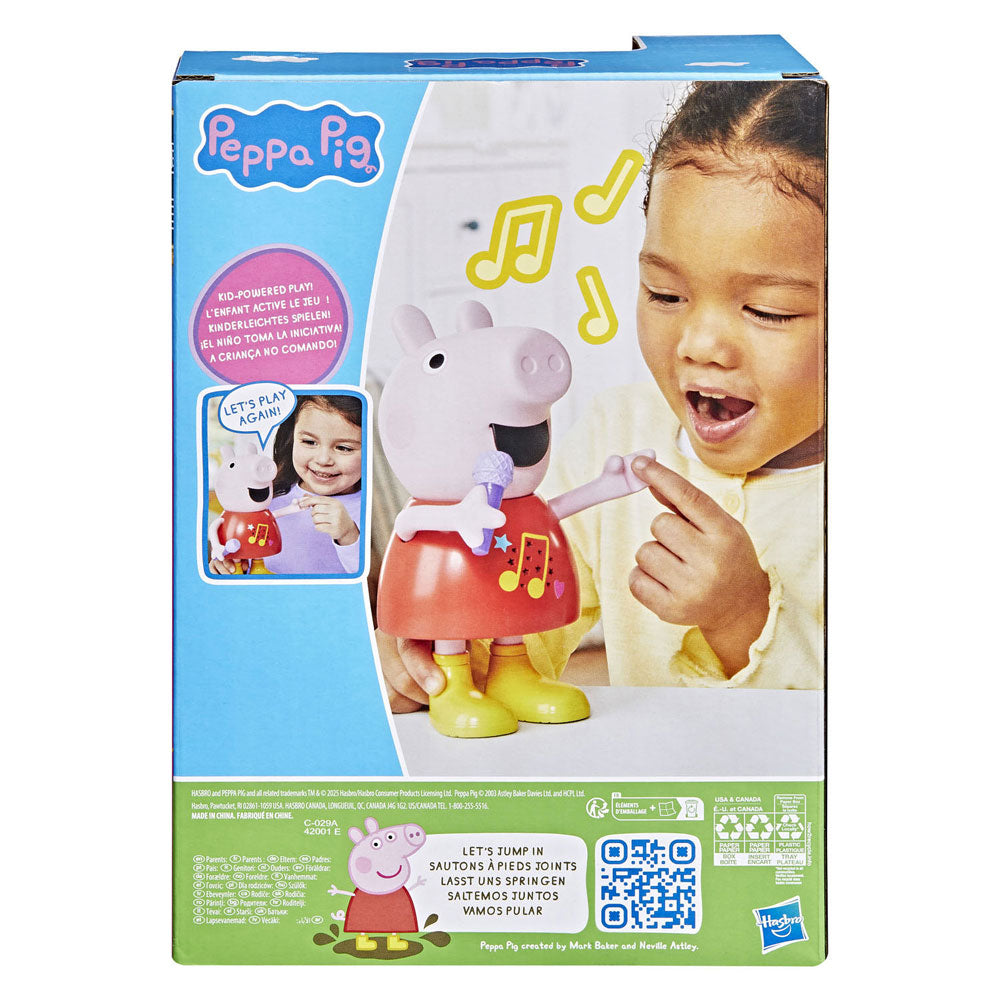 Hasbro Peppa Pig parla e canta una figura interattiva