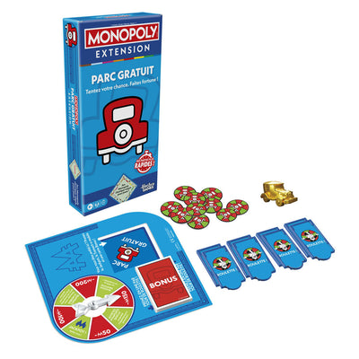 Aparcamiento gratuito para la ampliación del monopolio de Hasbro