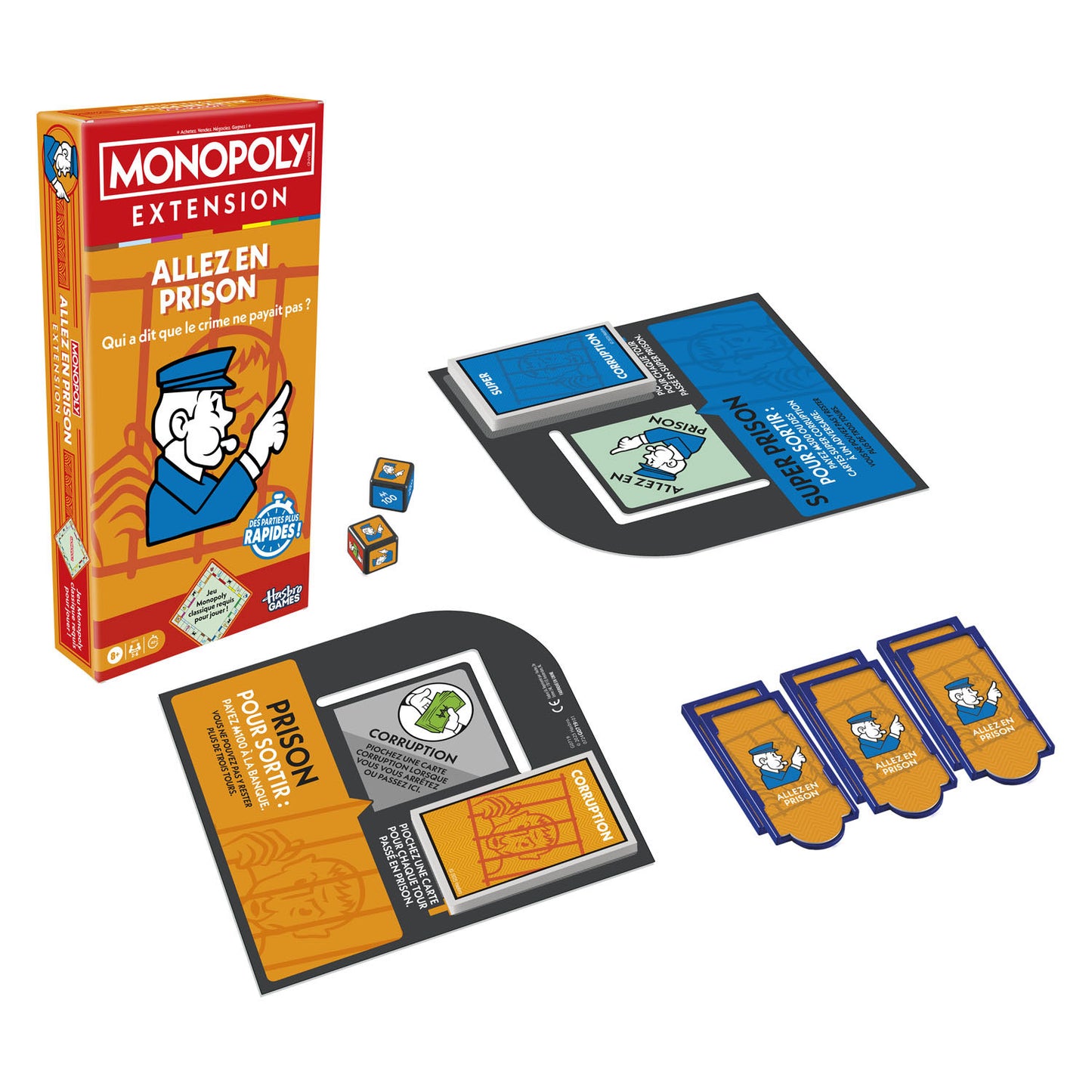 La expansión del monopolio de Hasbro va a la cárcel