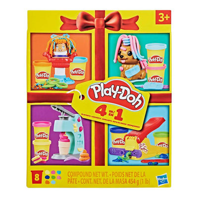 Mini play-doh, set da gioco 4 in 1