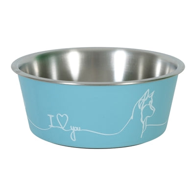 Zolux Love Feeding Box Dog Blue
