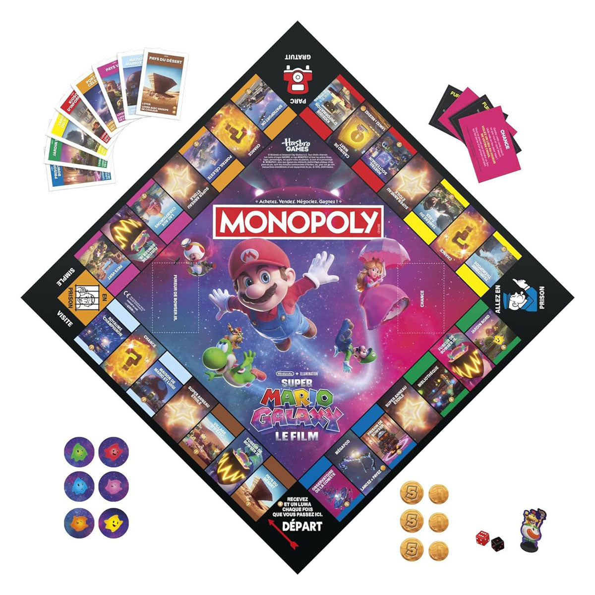 Hasbro monopolio super mario frt