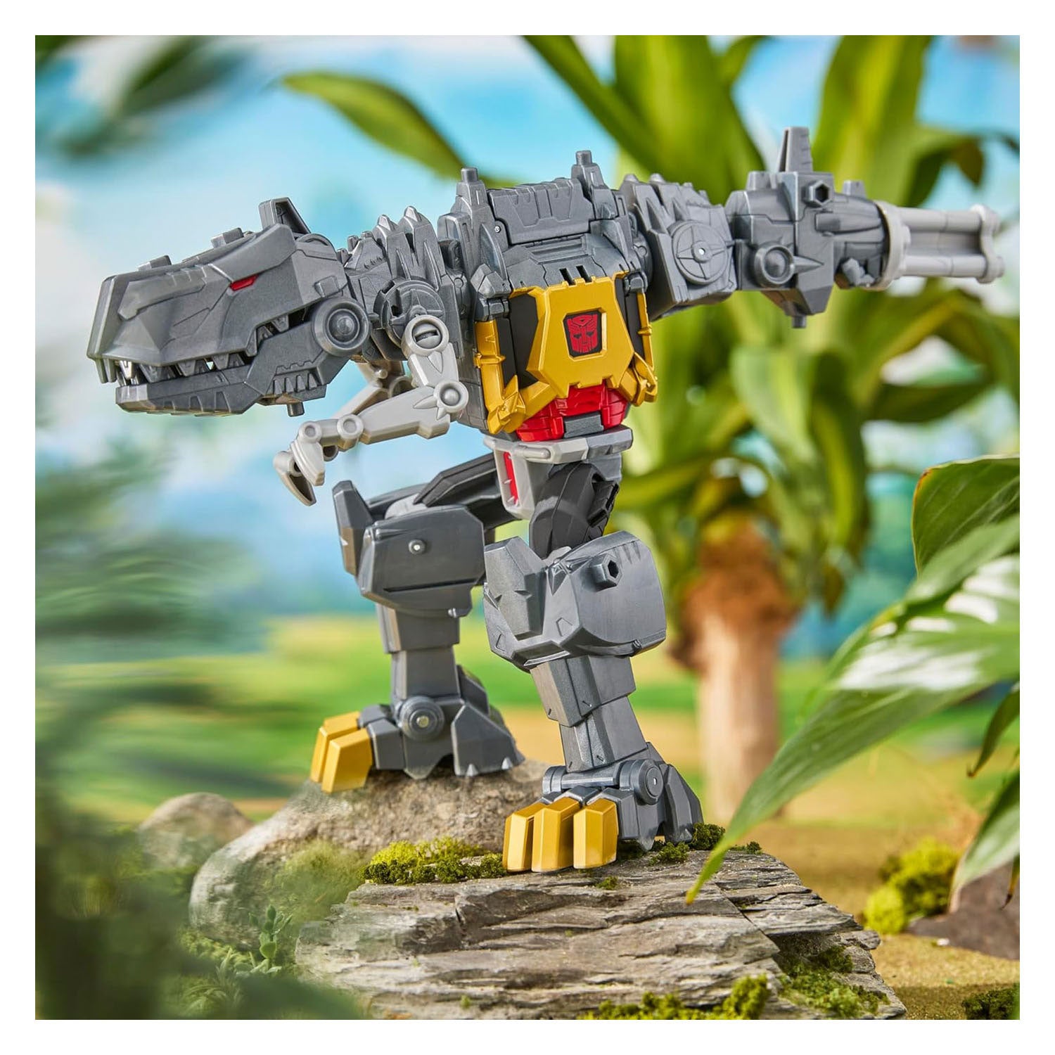 Transformers Cyberworld Chomp batalla Grimlock