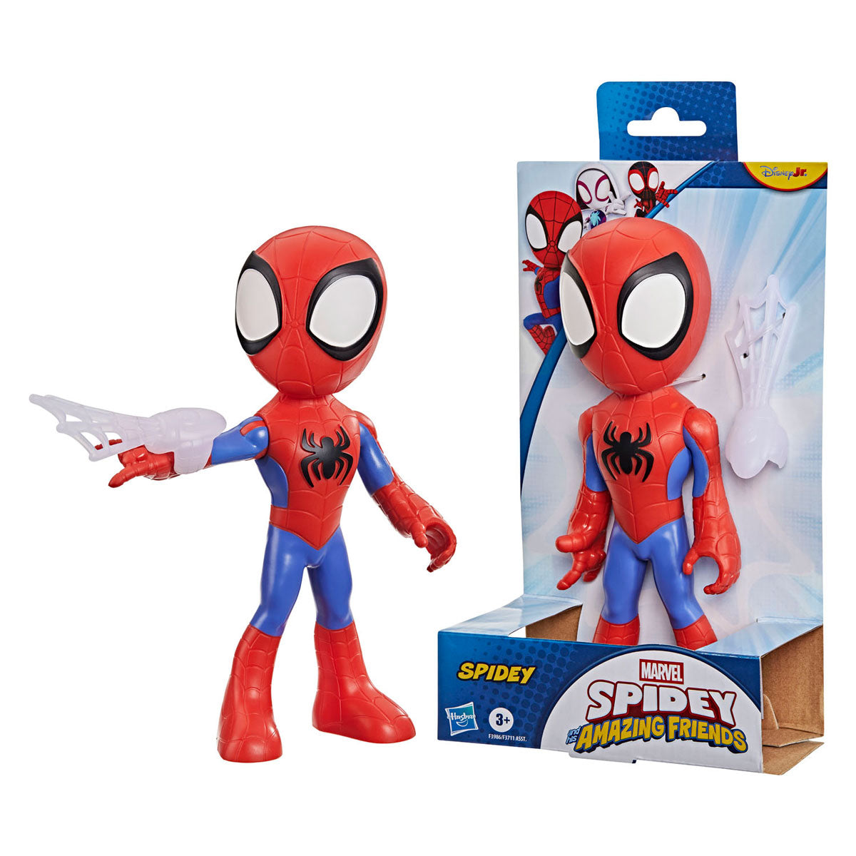Hasbro Marvel supersize personaggio giocattolo Spidey e i suoi fantastici amici