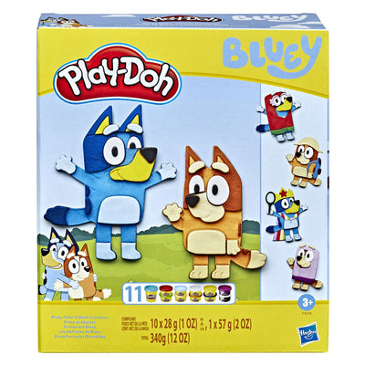 Set da vestire Play-doh bluey - 11 vasi di terracotta
