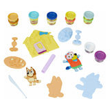 Play-doh speelset bluey verkleed met 11 potten boetseerklei - afbeelding 4