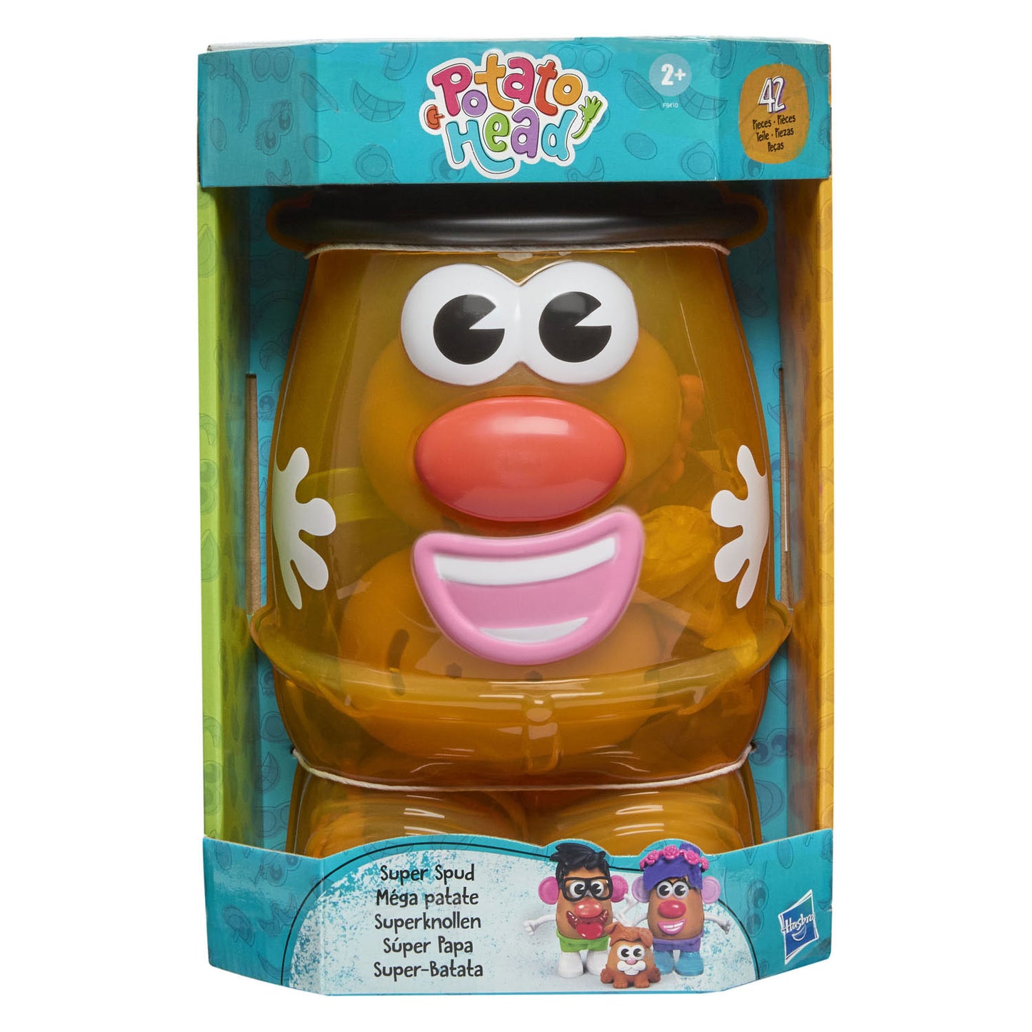 Potato head superpieper, set met 41 -accessoires, speelgoed voor meisjes en jongens, 2+