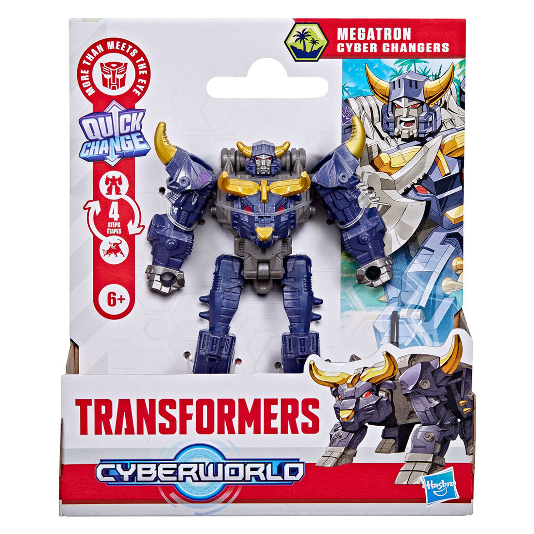 Trasformatori Hasbro cyberworld megatron robot trasformatori informatici
