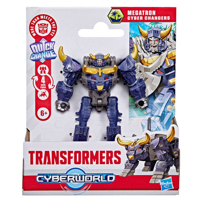 Hasbro transformadores cyberworld megatron cyber cambiadores robot