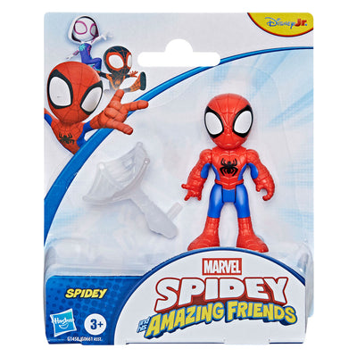 Hasbro marvel spidey y sus increíbles amigos jugando figura