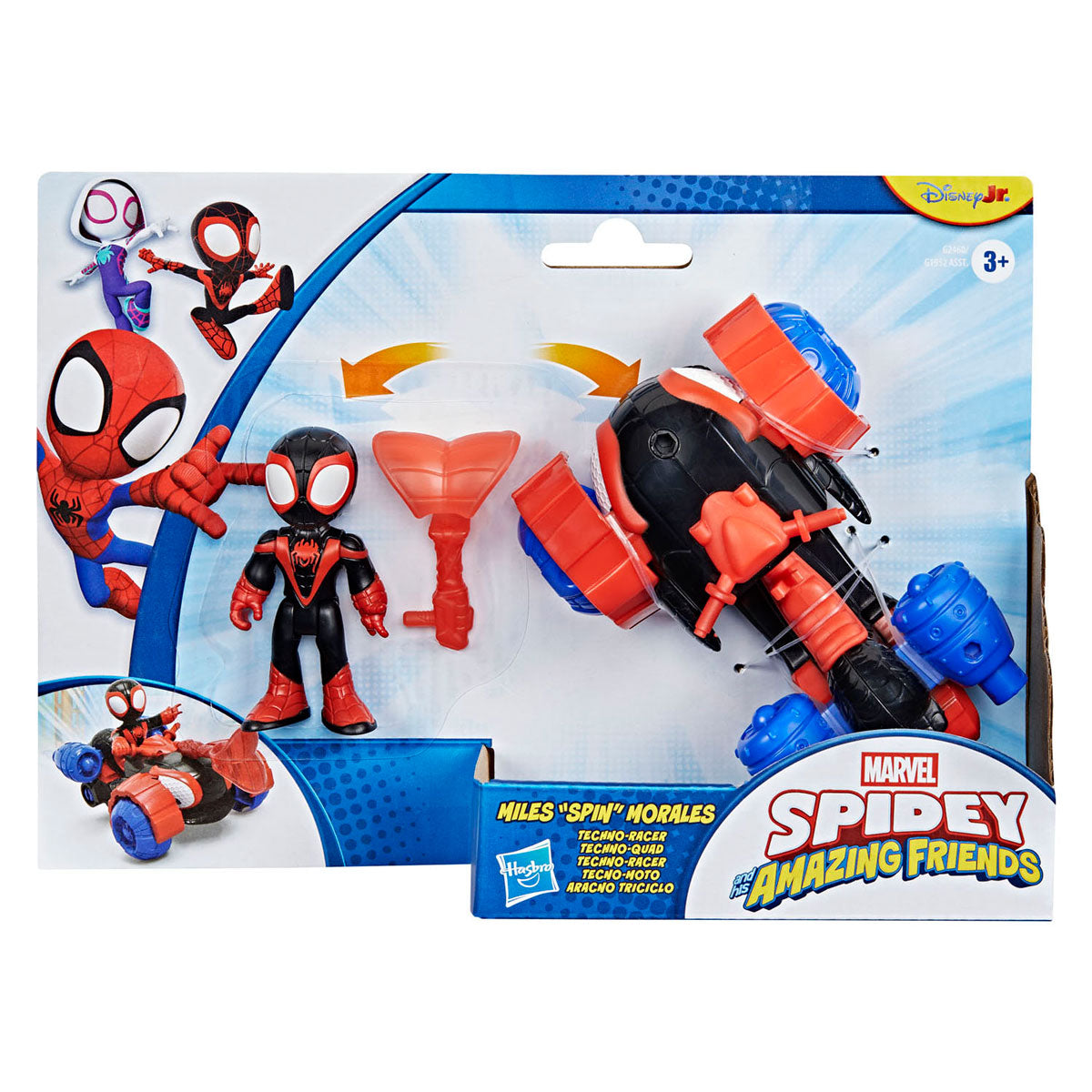 Marvel Spidey e i suoi fantastici amici Miles Morals Techno Racer