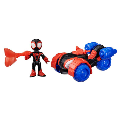 Marvel spidey y sus increíbles amigos miles morales techno racer